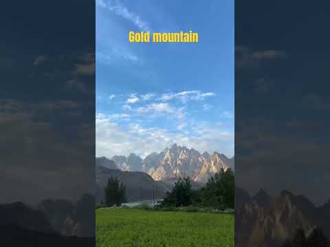 Golden mountain | mountains of gold #shorts #travel #nature #explore