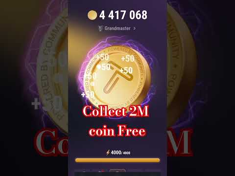 Tap swap collect 2M free coin #shorts #maney #trending #tapswap