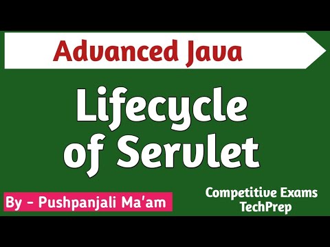 Lec- 3.4 Life Cycle of Servlet in Advanced Java in Hindi #competitiveexamstechprep