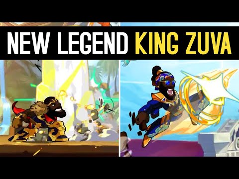 New Brawlhalla Legend "King Zuva" in 5 minutes