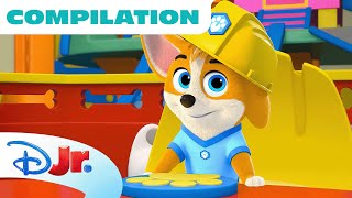 Pupstruction Phinny the Corgi 🐶| Compilation | @disneyjr​