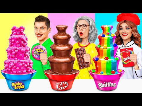 Me vs Grandma Cooking Challenge | Cake Decorating Smart Gadgets by YUMMY JELLY