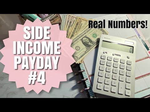 SIDE INCOME WEEK 4 - BUDGET WITH ME | REAL NUMBERS!