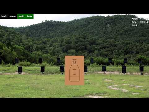 DryFireOnline.com drill: FBI Pistol Qualification