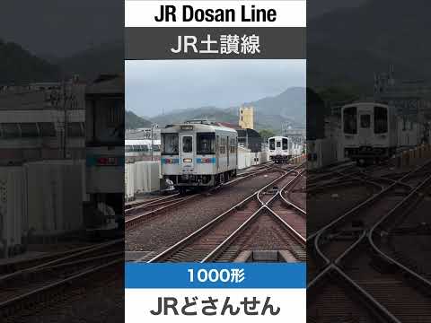 【気動車】高知駅を発車するJR土讃線の普通列車【電車が大好きな子供向け】Japanese Trains for Kids - JR Dosan Line