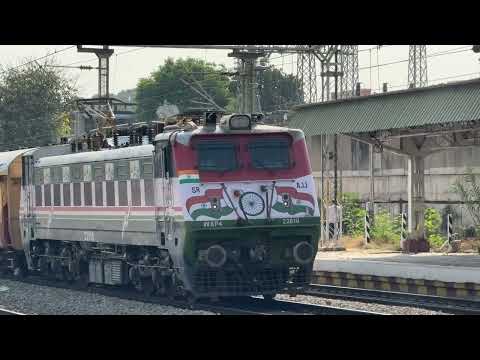 Nagercoil Bangalore Express with Unique WAP4 😍