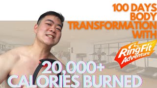 My 100 Days Body Transformation with Ring Fit Adventure [RESULTS INCLUDED]