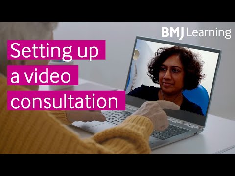 Setting up a video consultation | BMJ Learning