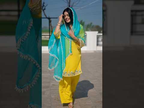 Latest Punjabi suit design 2025// #punjabisuitdesign #fashion #punjabisong #punjabisuit #shorts