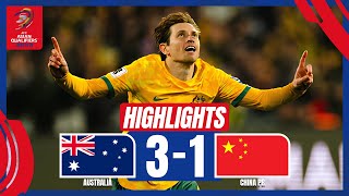 HIGHLIGHTS : Australia 3-1 China PR | AFC Asian Qualifiers™ - Road to 26 (Round 3) | 10.10.24