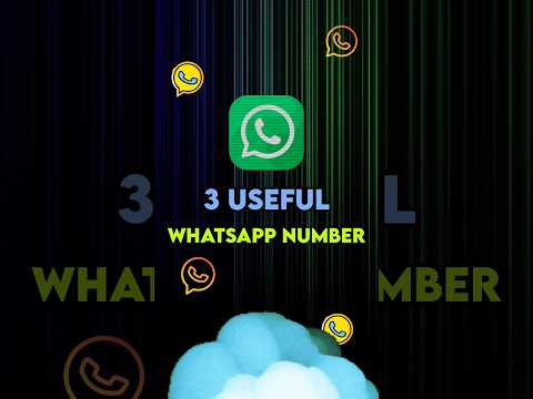 3 Most Useful WhatsApp Number 🔥 || TechHacks 🧑‍💻 #shorts #techhacks #whatsapp #tricks #tips #viral