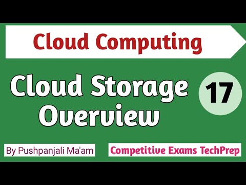 Lec - 6.1 Cloud Storage Overview in Cloud Computing in Hindi