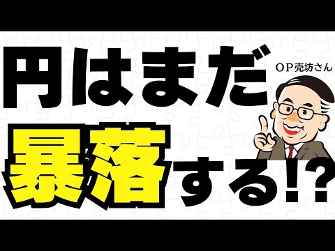 円はまだ暴落する！？／OP売坊さん【キラメキの発想 7月1日】