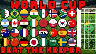 Beat the Keeper World Cup Marble Race Tournament / Marble Race King