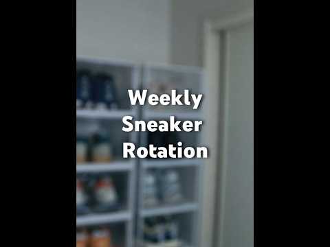 Weekly Shoe Rotation #007 28th Oct to 1st November