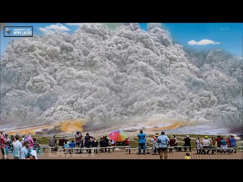 Horrible Today: Live Footage Yellowstone Volcano Erupts with Extraordinary Power, Milions in Danger