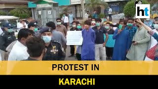 Watch: Massive protest in Karachi against enforced disappearances in Sindh