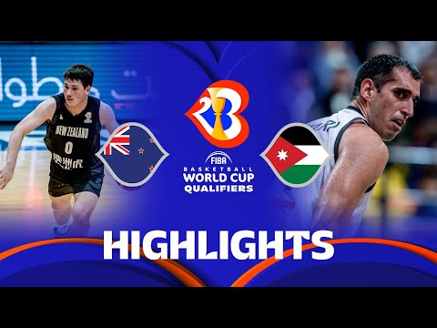 New Zealand vs Jordan | FIBA World Cup Qualifiers 2023