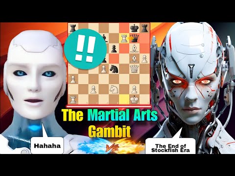 Stockfish Played The Martial Arts GAMBIT Against The New Chess Engine In An Epic Chess | Chess | AI