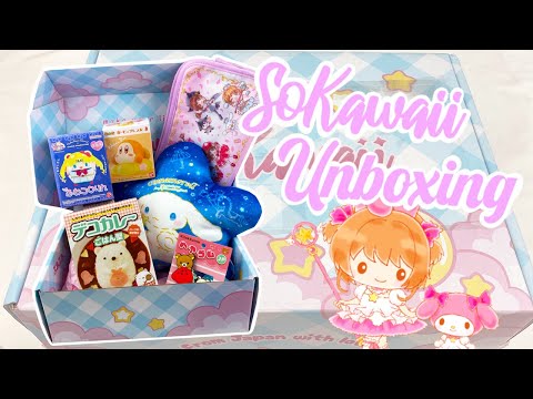 Let's Open a SoKawaii Box! SANRIO SAILOR MOON BLIND BOXES, KIRBY, CARDCAPTOR SAKURA AND MORE!