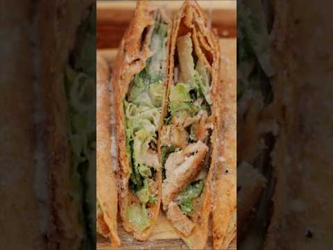 Quick, tasty, and kid-approved—Jeremy's Chicken Caesar Wraps are a Camp Griddlemore must-try!