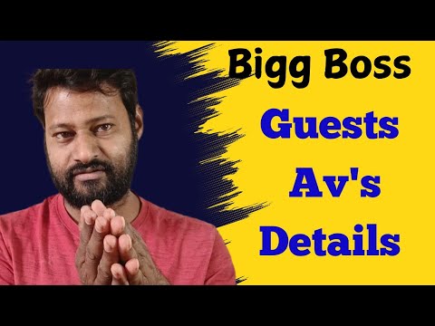 Today Avs and Guests Details | Bigg Boss 8 Telugu | JD Updates