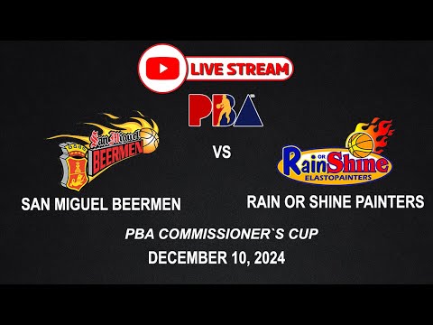 LIVE NOW! SAN MIGUEL vs RAIN OR SHINE | PBASeason49 | December 10, 2024 | NBA2K24 Simulation Only