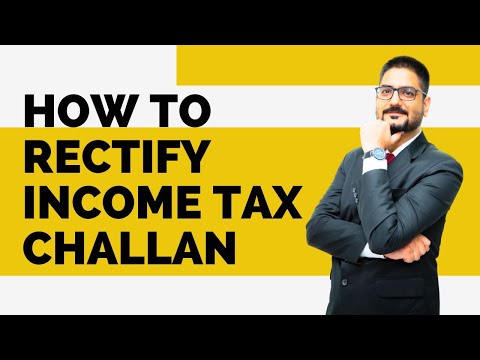 How to Rectify Income Tax Challan | Correction in Income Tax Challan wrongly paid | CA Kushal Soni