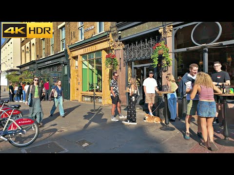 London's 🍁 Autumn Neighbourhoods I London's Walk Compilation[4K HDR]