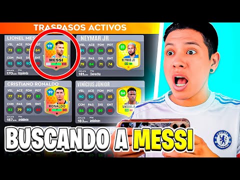 BUSCANDO A MESSI en DREAM LEAGUE SOCCER 2025 😱 ¿me sale ronaldo?