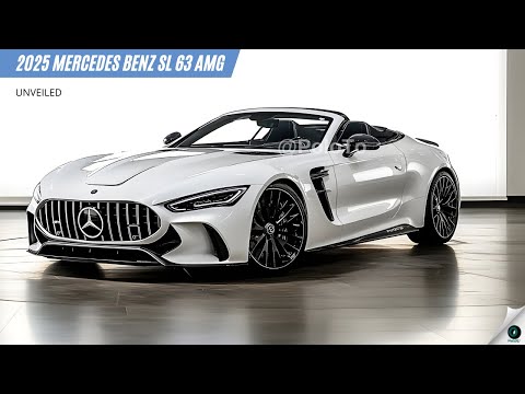 2025 Mercedes Benz SL 63 AMG Unveiled - An incredible high-performance luxury roadster!