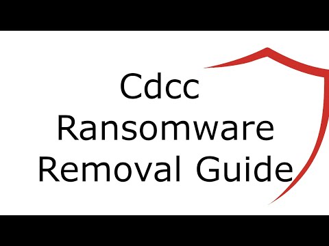 Cdcc File Virus Ransomware [.Cdcc ] Removal and Decrypt .Cdcc Files