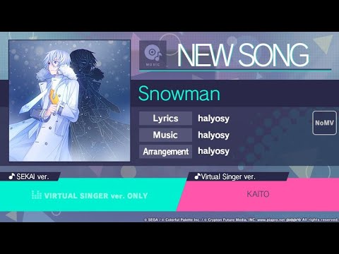 Project sekai: Snowman - スノーマン - halyosy Master 29 Fc