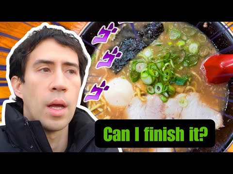 Trying one of Nara's HEAVIEST Ramen