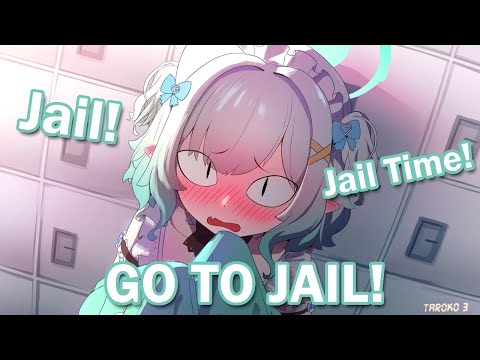 Mint yells at chat to go to jail 【Maid Mint Fantome】