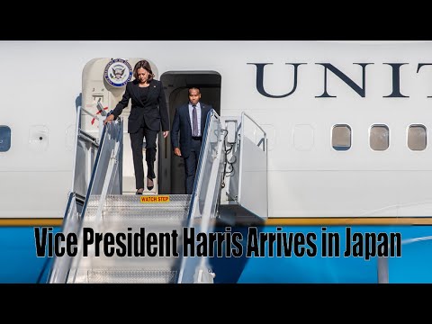 Vice President Harris Arrives in Japan