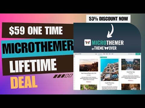 ❇️💥❇️ Microthemer Lifetime Deal | Level Up Your WordPress Design |$59 Lifetime Deal | 53% Now