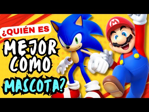 Sonic VS Mario ¿Quién es MEJOR mascota...?