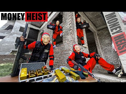 PARKOUR VS MONEY HEIST:Bad guy break into base to get revenge on police and steal money | Horror Pov