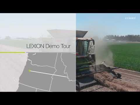 CLAAS LEXION Demo Tour Stop #2 | Oregon Crimson Clover Comparison