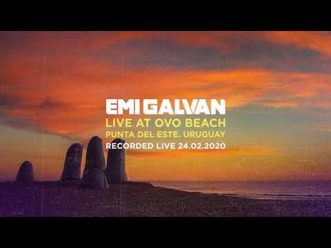 Emi Galvan @ Live Sunset Session at Ovo Beach Punta del Este Uruguay