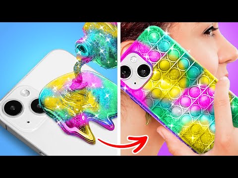 BRILLIANT PHONE HACKS || Smart Ideas And DIY Phone Crafts by 123 GO! Planet