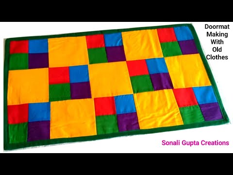 Beautiful Doormat Making At Home | Paydan Banane Ka Tarika | Doormat  #doormatdesigns