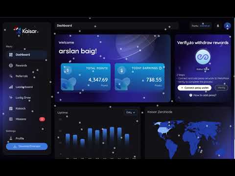 Kaisar Network Airdrop - Run Extension Node Earn Rewards