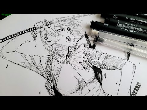 COMMENT ENCRER UN DESSIN | how to draw