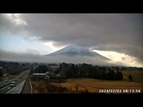 【LIVE】富士ヶ嶺からの「富士山ライブカメラ」　"mount fuji live camera"