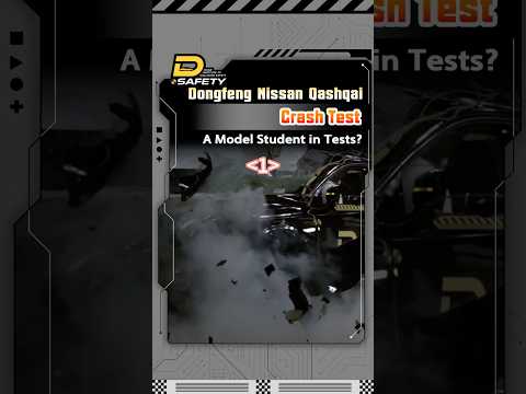 Nissan Qashiqai Crash Crash Test#crashtest #safetyfirst #nissan