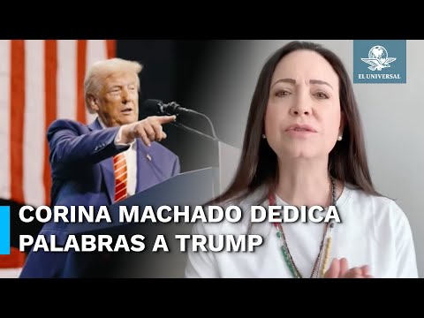 Corina Machado agradece a Donald Trump por “su preocupación”