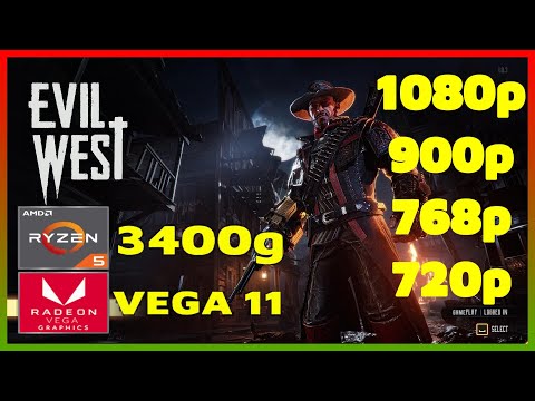 Evil West | Ryzen 5 3400G Vega 11 2x8 (2666MHz) 16GB RAM