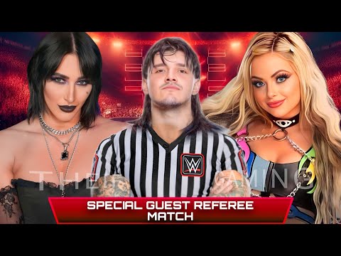 WWE 2K24 • Special Guest Referee Match - Rhea Ripley VS Liv Morgan | WWE